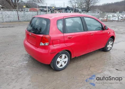 2007 Chevrolet Aveo 5 Special Value from USA, damaged, VIN KL1TD66617B772058